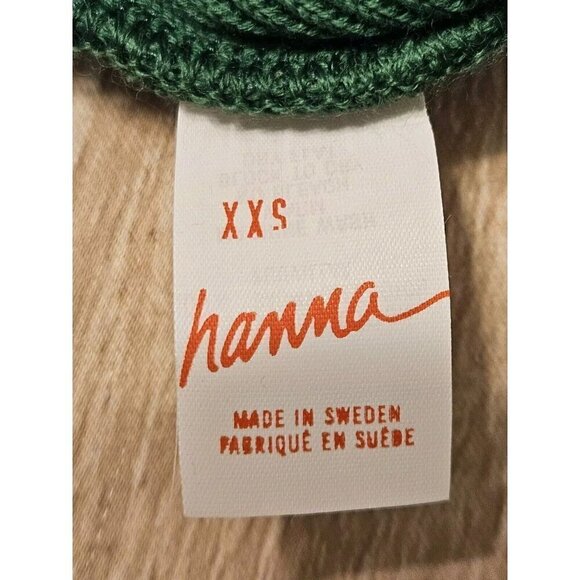 Hanna Andersson Green Infant Size Xxs Mittens On A String - Picture 3 of 4